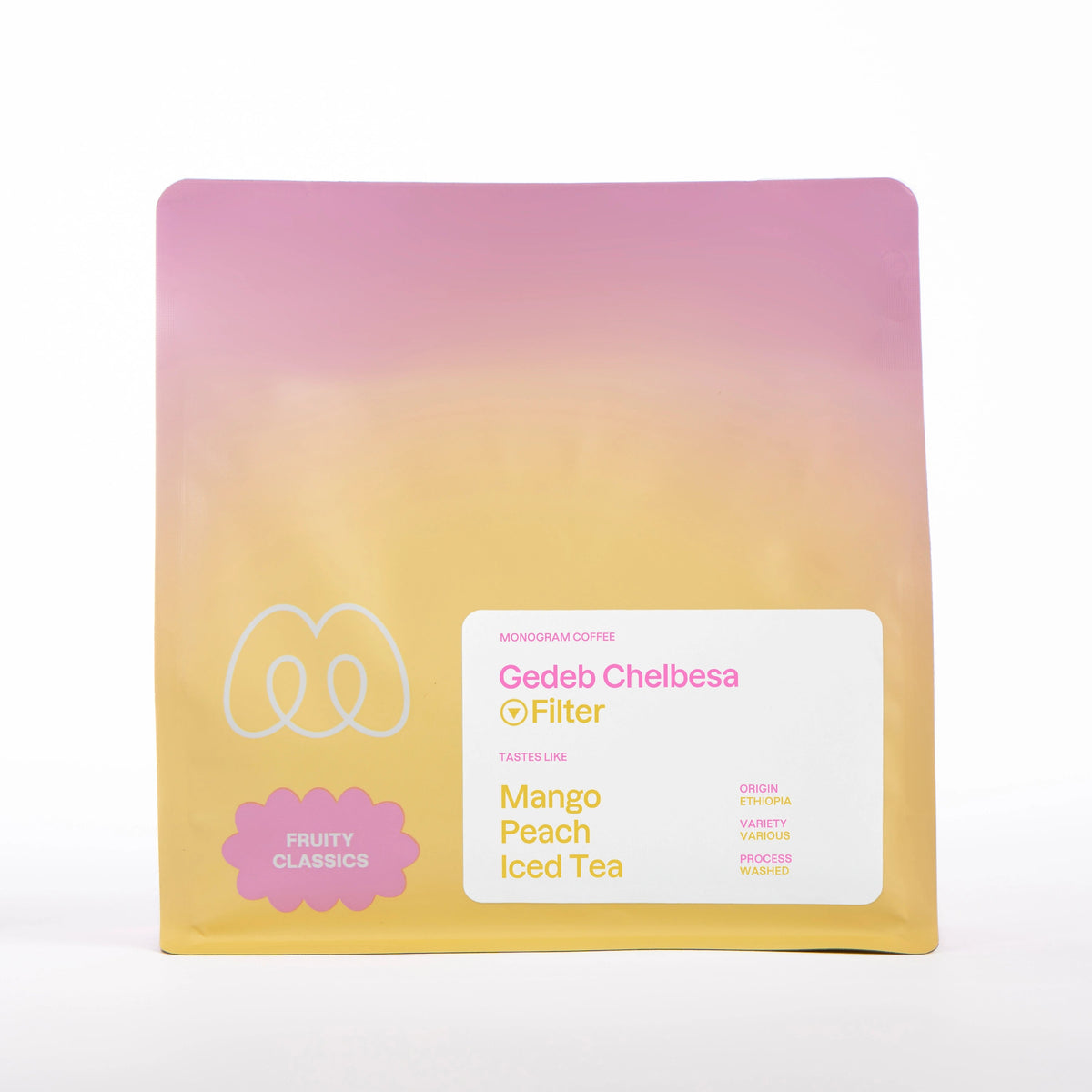 Monogram Gedeb Chelbesa 300g whole bean coffee