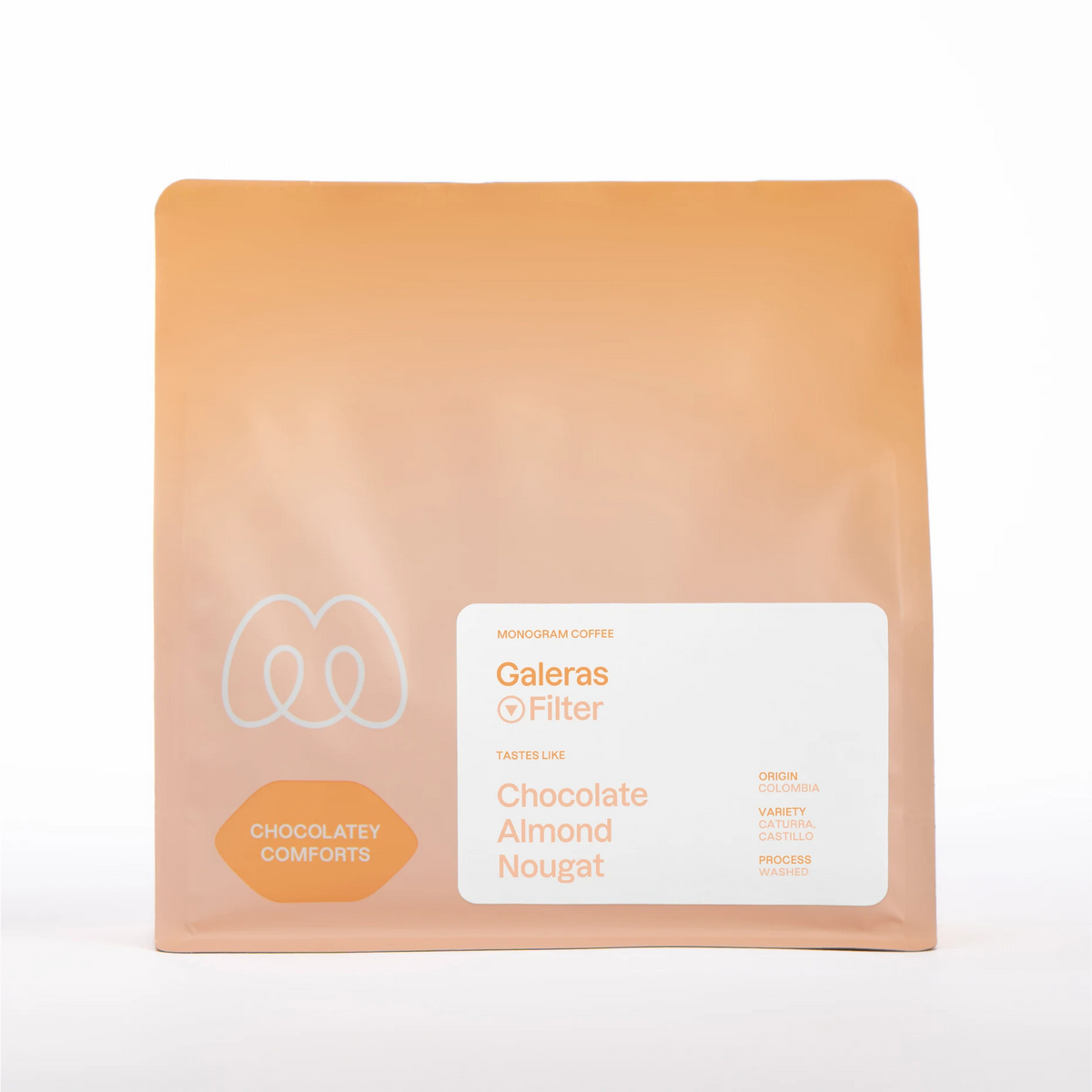 Coffee packaging for MONOGRAM - Galeras