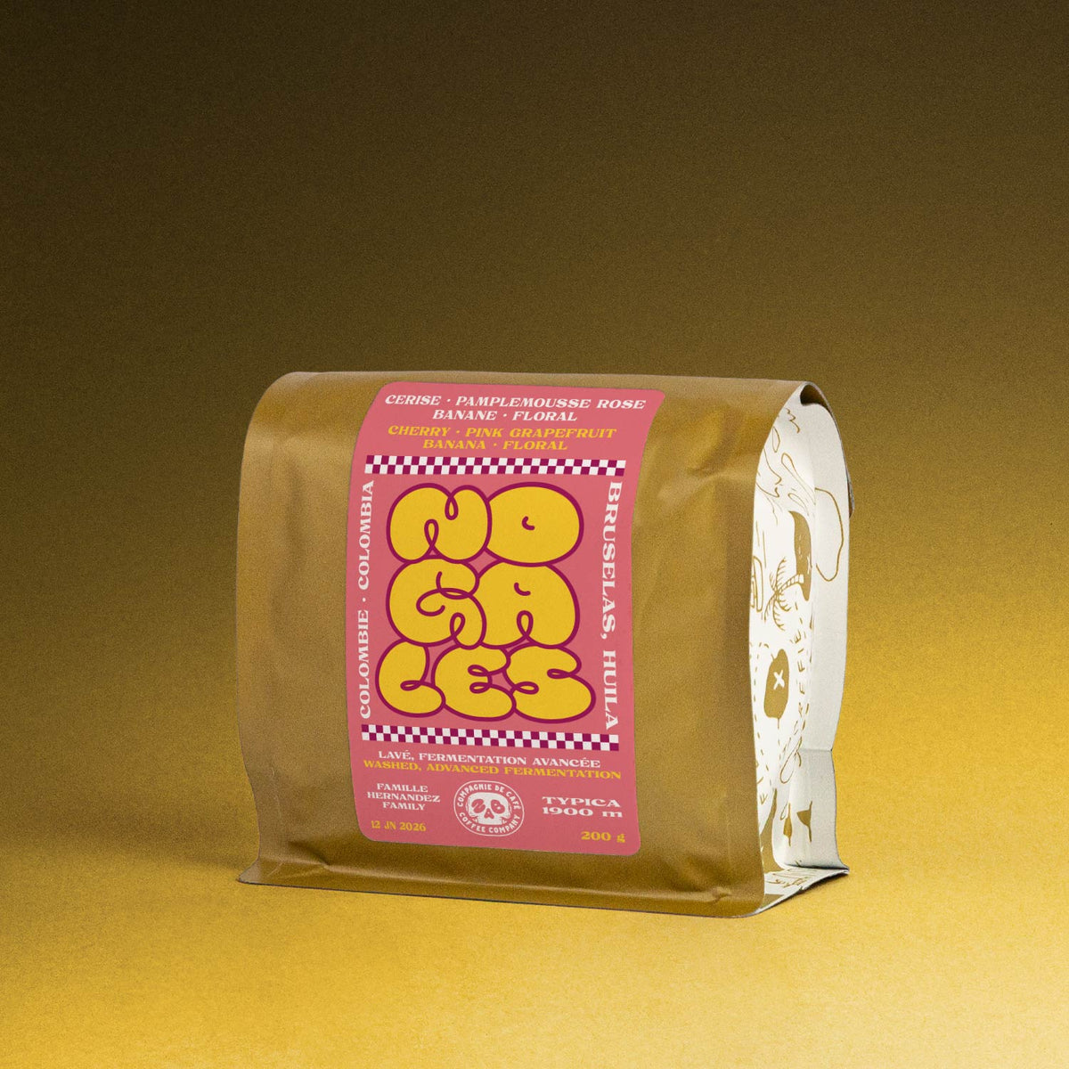 Coffee packaging for Zab coffee roaster – NOGALES - COLOMBIA