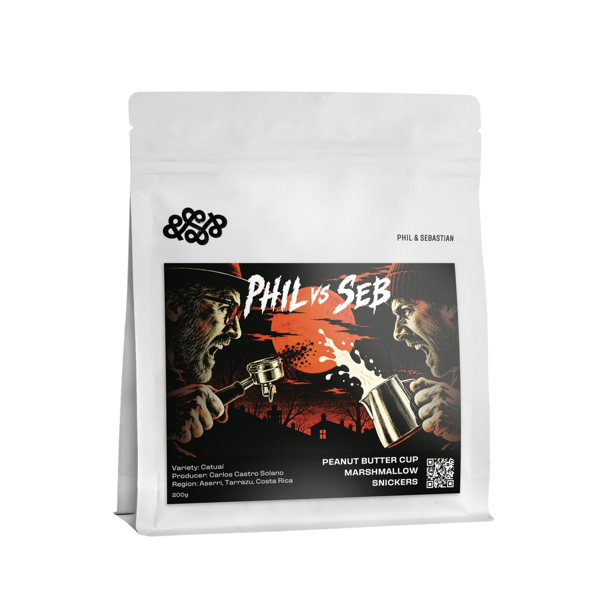 Phil & Sebastian Halloween PHIL vs SEB coffee, Costa Rica, 200 g