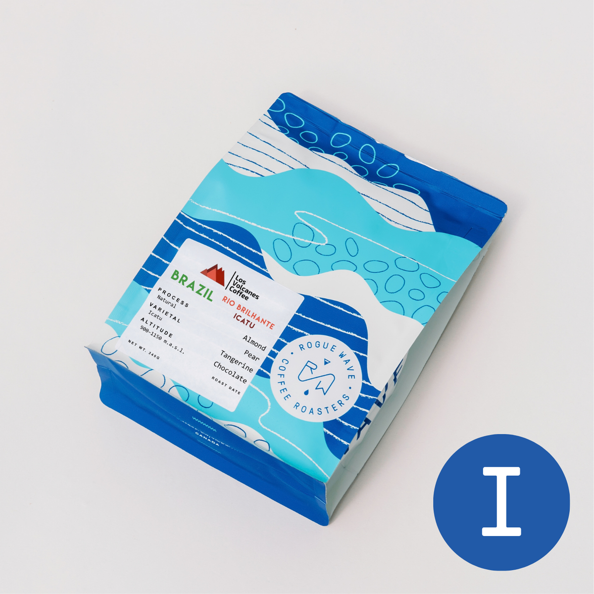 Rogue Wave Coffee - Brazil - Rio Brilhante Icatu - Natural - 340g