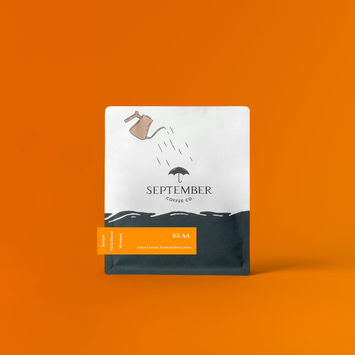 September Coffee Kii AA, 250 g whole bean coffee