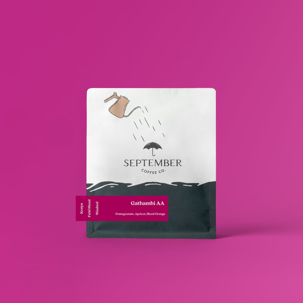 September Coffee Gathambi AA, 250 g whole bean coffee