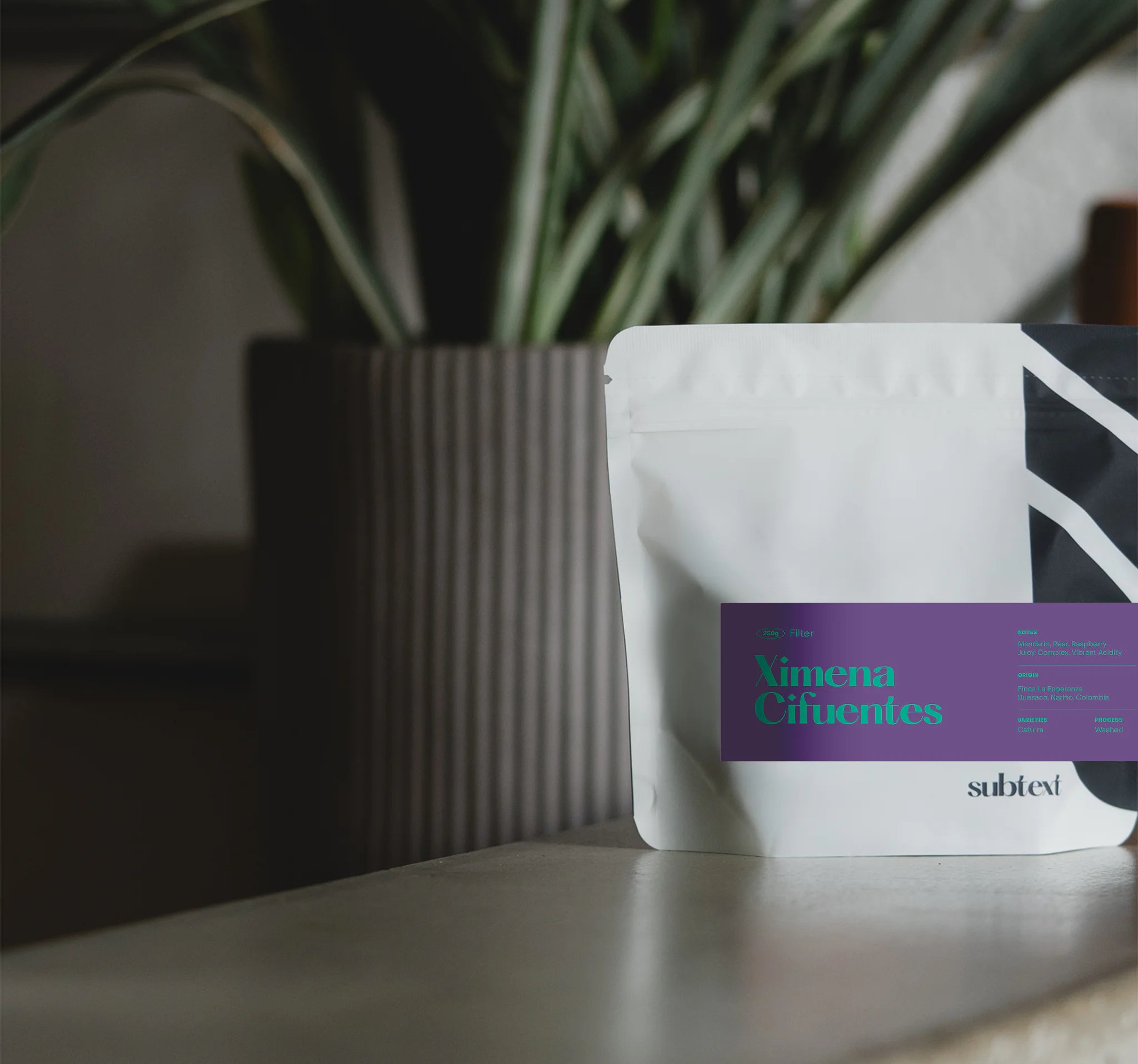 Subtext Coffee Roasters - Colombia Ximena Cifuentes