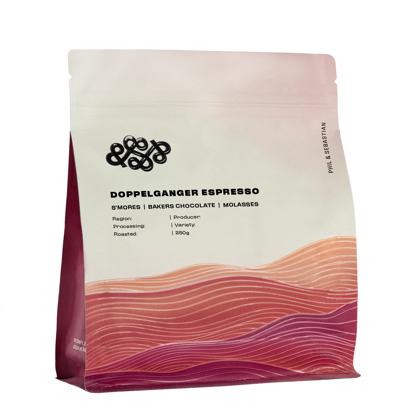 Dopplegänger is our darkest espresso roast and our easiest to use espresso. Just like Alter Ego, don't expect sweaty looking black beans. Instead, these beans have been roasted to a beautiful chocolate brown colour.