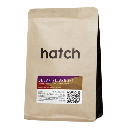 HATCH – El Vergel Condor Washed Decaf