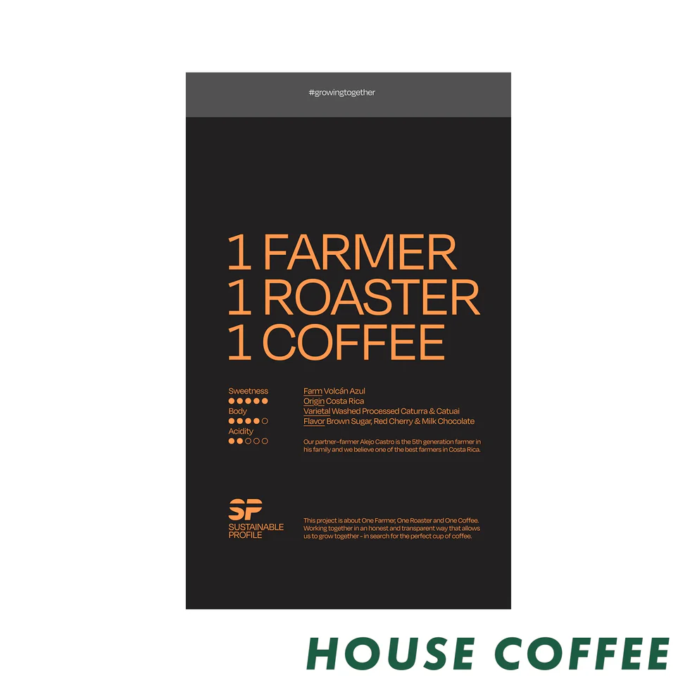 APRIL – Sustainable Profile Coffee – Costa Rica – Washed – Caturra, Catuai