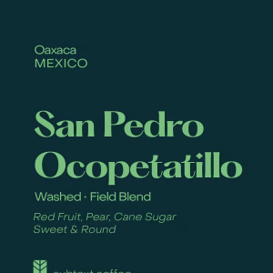 Mexico San Pedro Ocopetatillo '25 Espresso