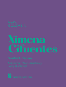 Subtext Coffee Roasters – Colombia Ximena Cifuentes