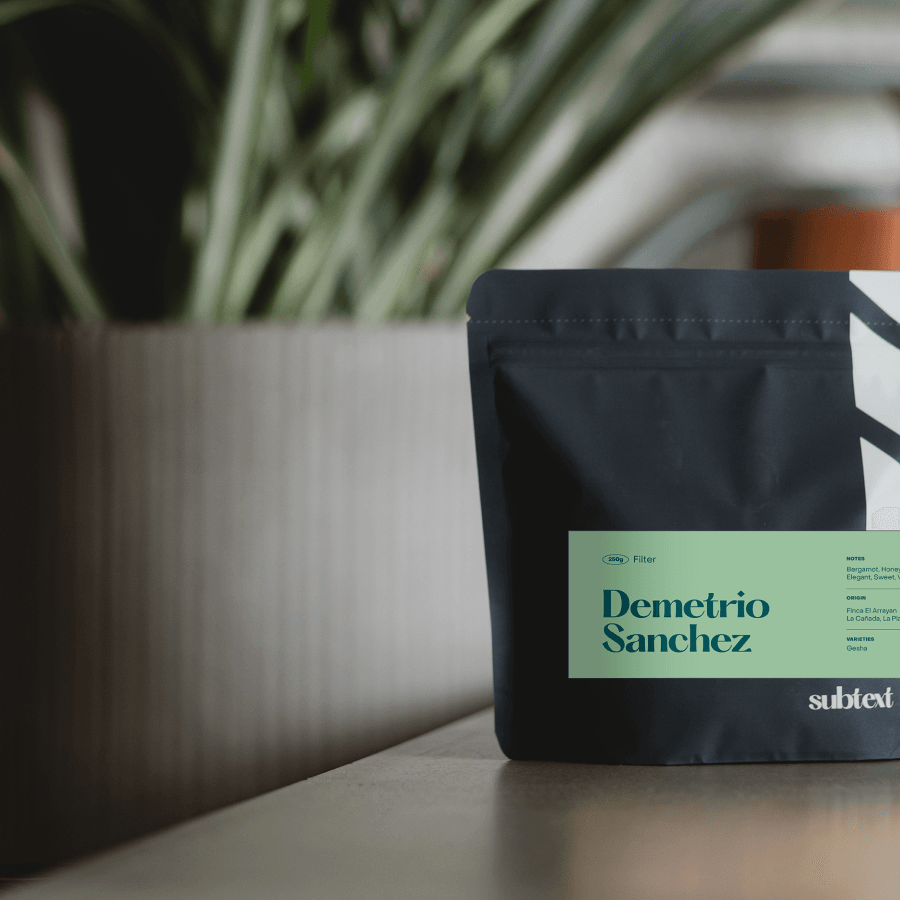 Subtext Coffee Roasters – Demetrio Sanchez