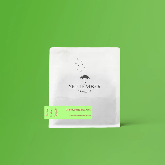 SEPTEMBER – Honeysuckle Sorbet – Ethiopia- Washed – Landrace